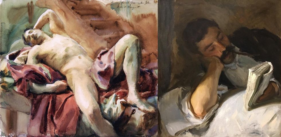 JOHN SINGER SARGENT\u200b paintings NICOLA D'INVERNO NICOLA D'INVERNO READING