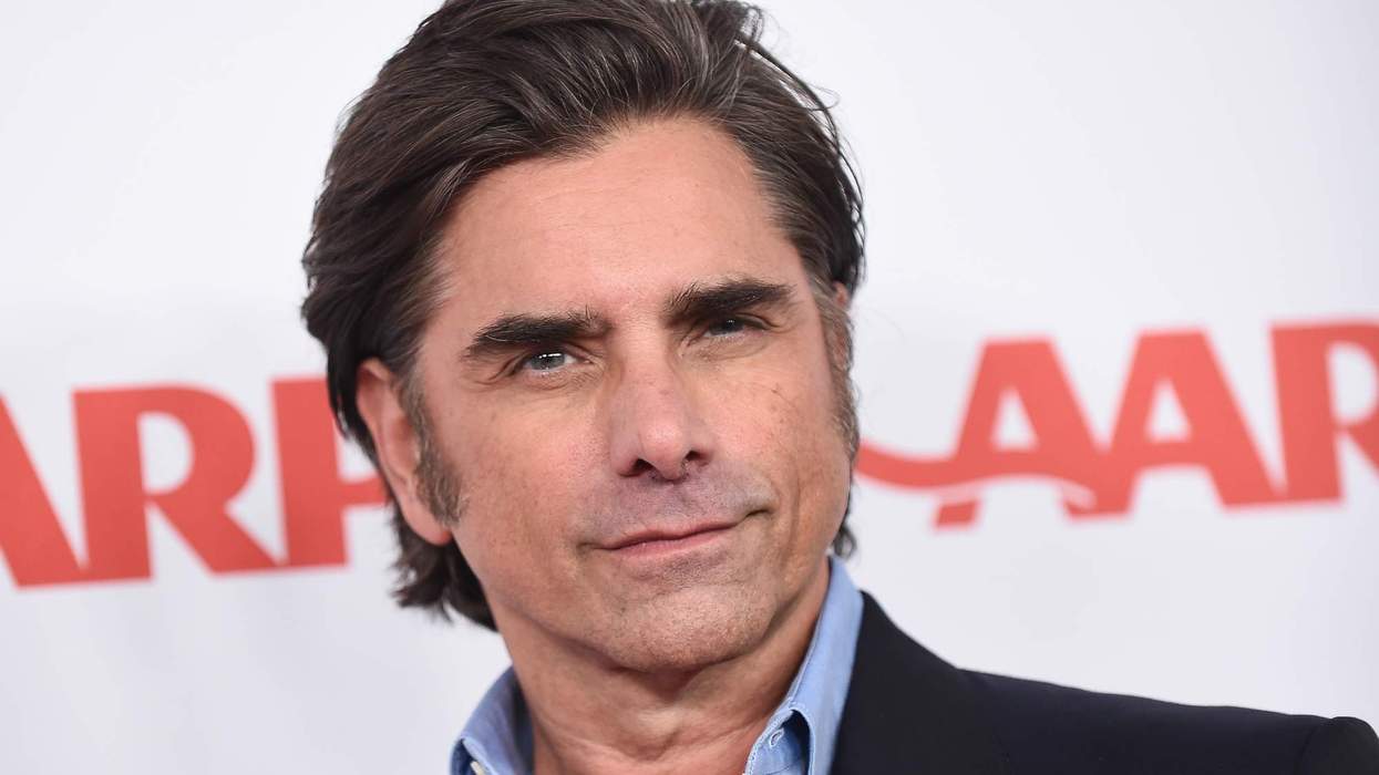 John Stamos arrives for AARP’s ‘Movies for Grown-Ups.