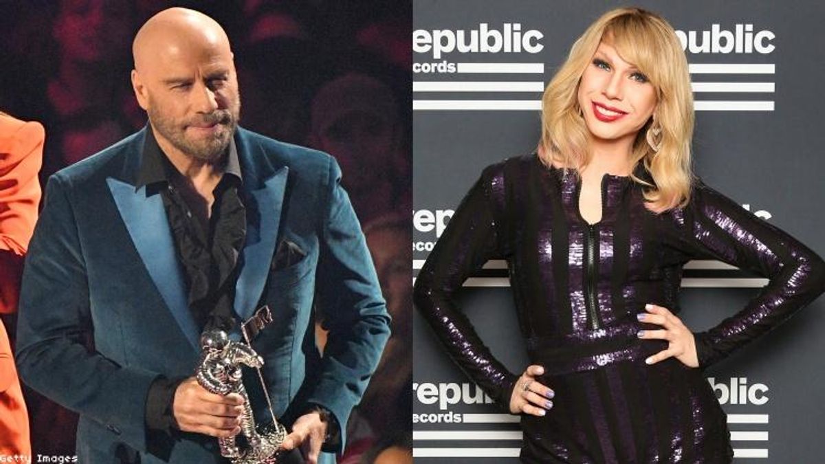 John Travolta Tried to Give a Drag Queen Taylor Swift’s VMA
