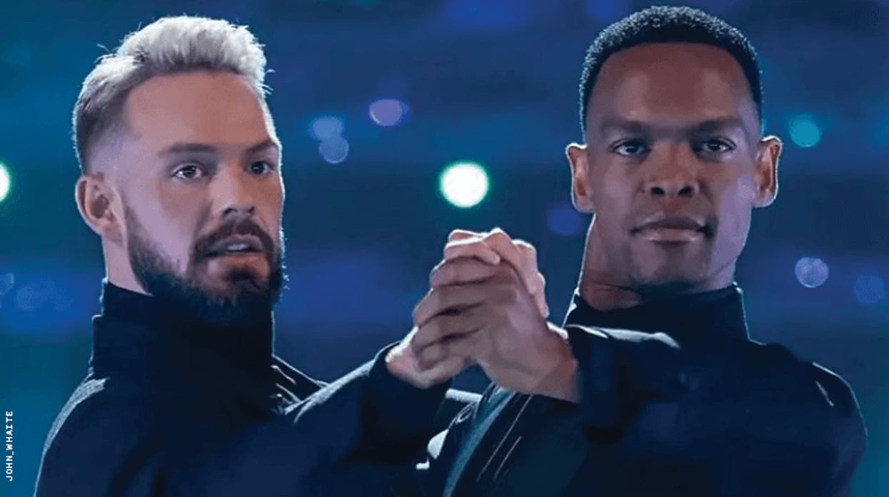 John Whaite and Johannes Radebe