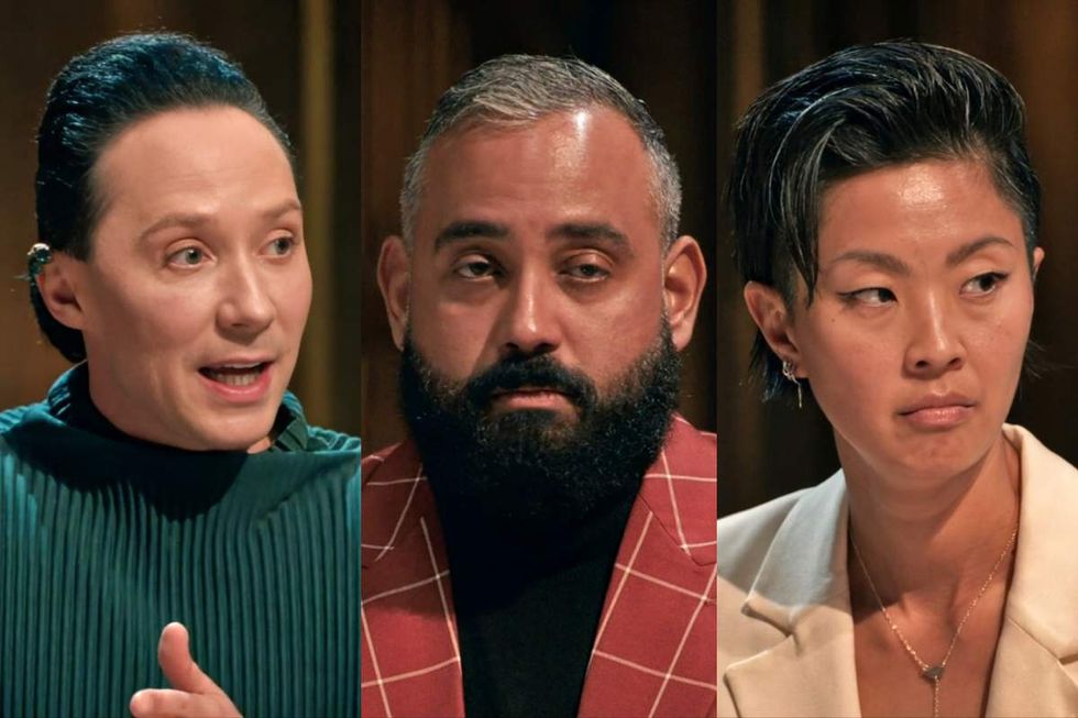 Johnny Weir; Yam Yam Arocho; Kristen Kish on The Traitors season 4