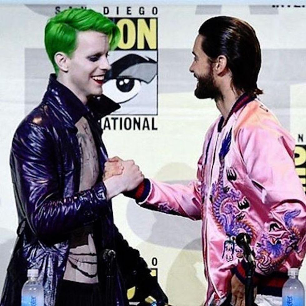 Joker Cosplay Winner Meeting Jared Leto