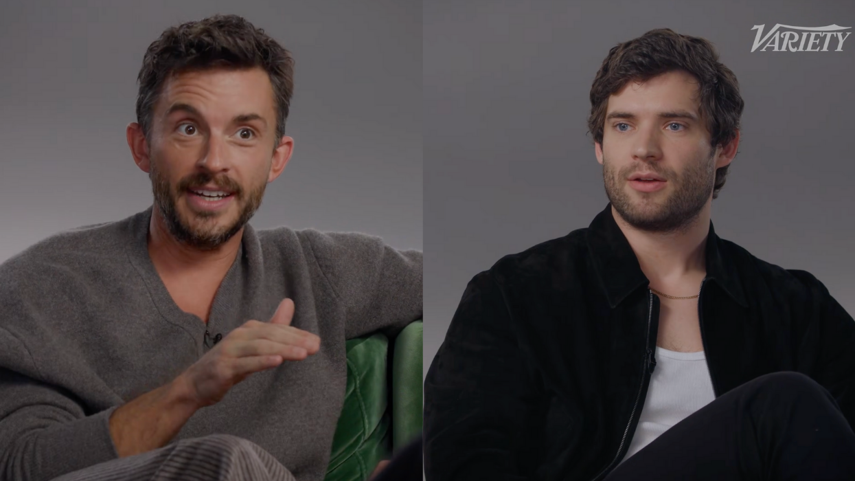 Jonathan Bailey and David Corenswet