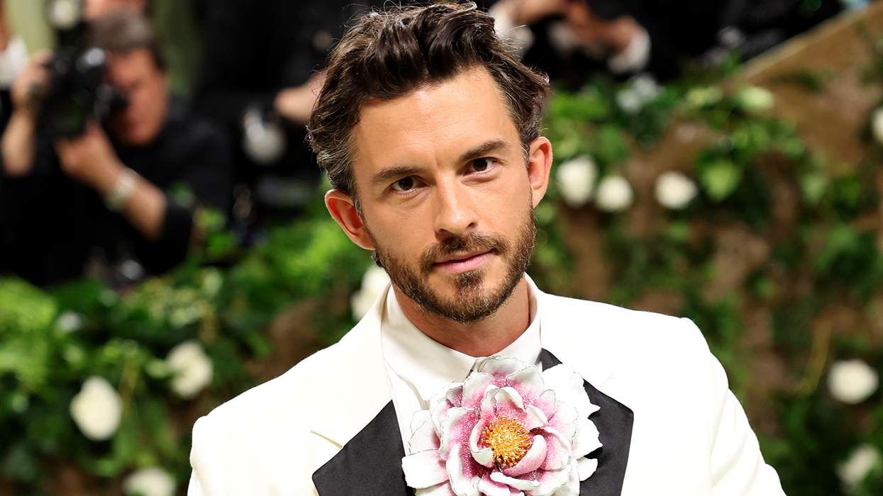 Jonathan Bailey at the Met Gala in 2024 in New York City