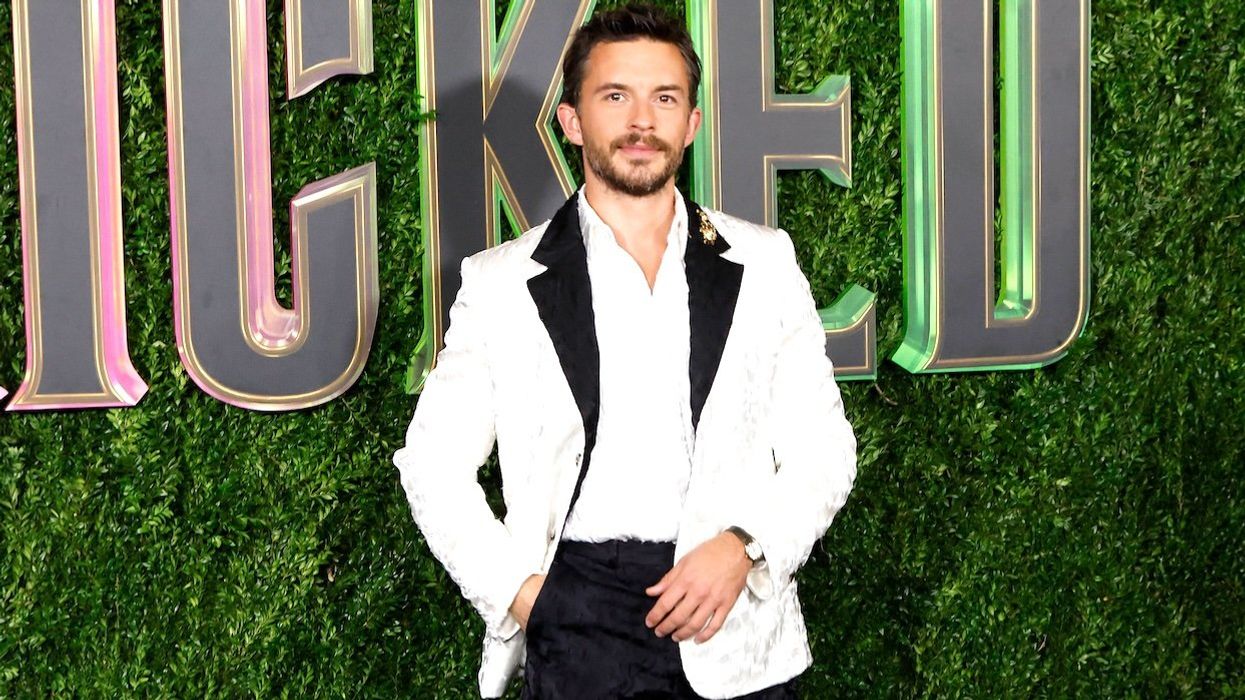Jonathan Bailey attends the NYC premiere of Wicked at Museum of Modern Art on November 14, 2024 in New York City.