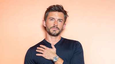 Jonathan Bailey attends the Omega Planet Ocean event at Zeus in Coogee.