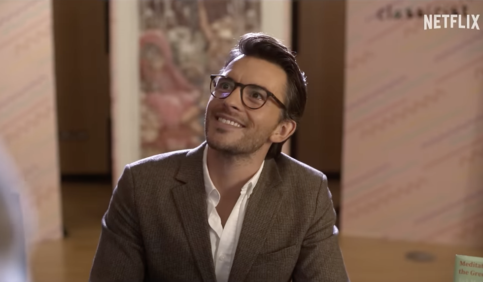 Jonathan Bailey in Heartstopper season 3