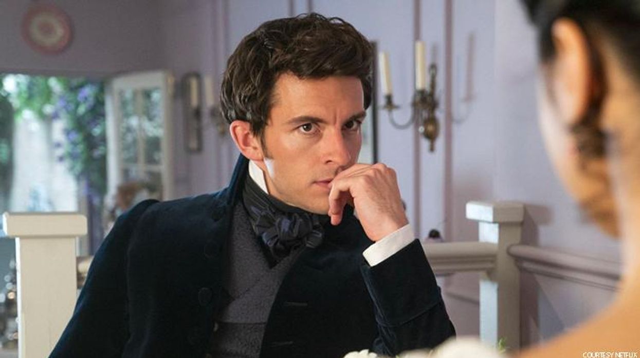 Jonathan Bailey on Bridgerton