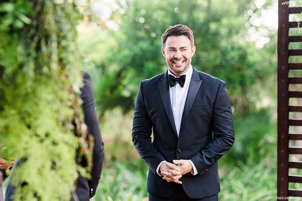Jonathan Bennett and James Vaughn Wedding photos