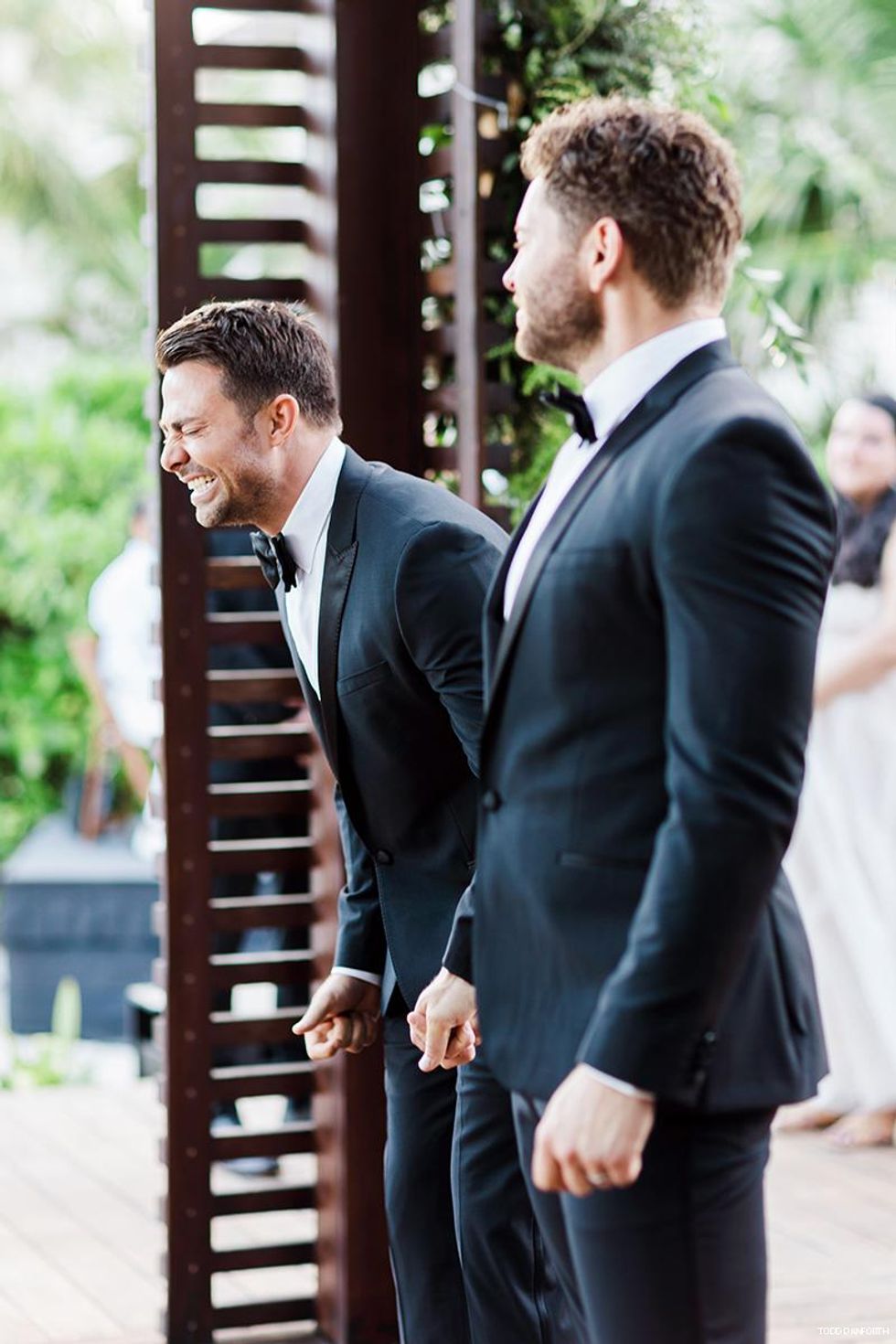 Jonathan Bennett and James Vaughn Wedding photos
