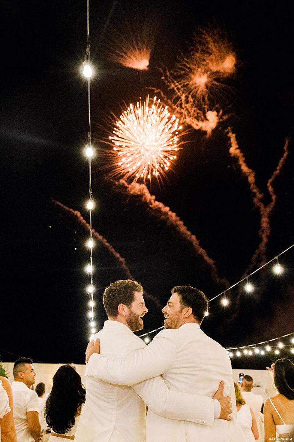 Jonathan Bennett and James Vaughn Wedding photos