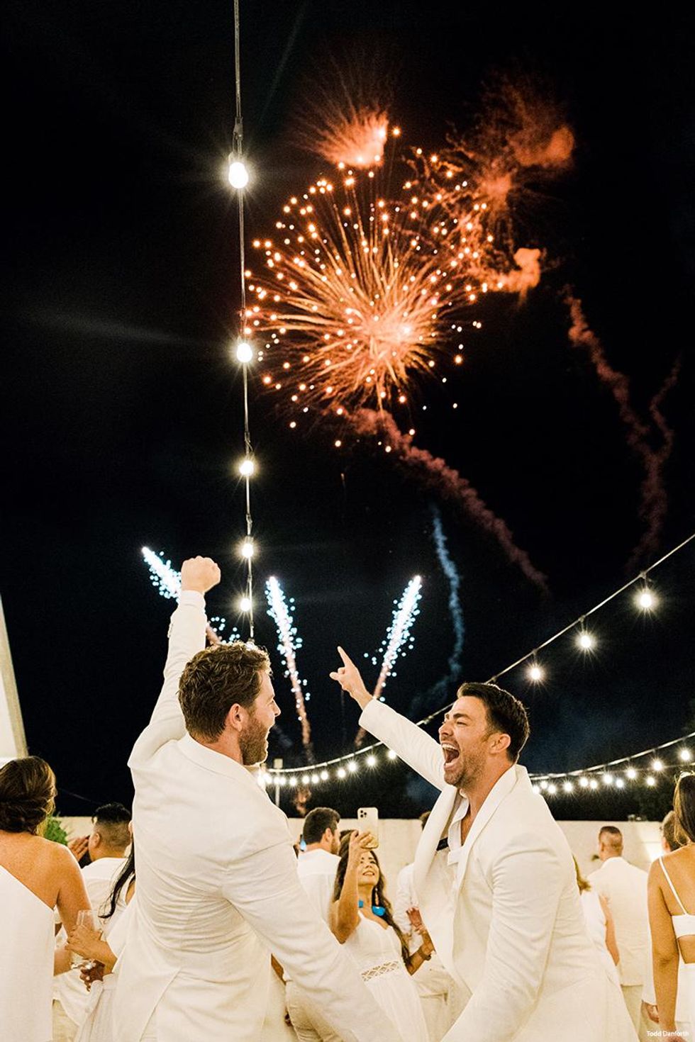 Jonathan Bennett and James Vaughn Wedding photos