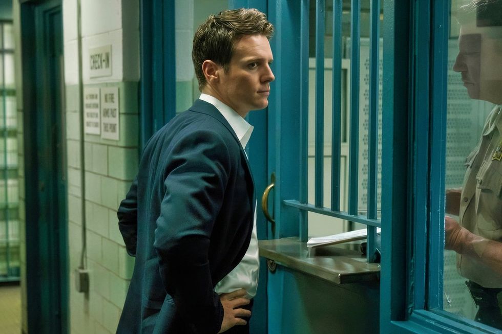 Jonathan Groff as Holden Ford on Mindhunter