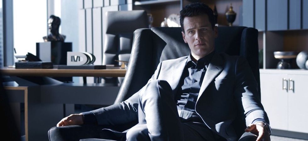 Jonathan Groff as Smith in The Matrix Resurrections