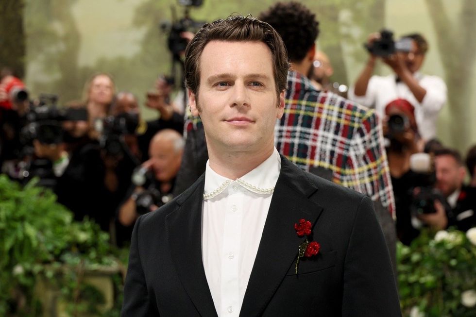 Jonathan Groff attending the 2024 Met Gala