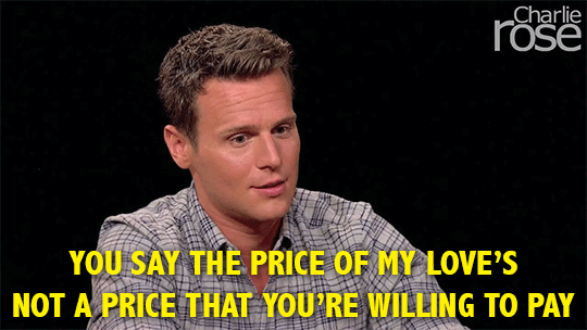 Jonathan Groff Charlie Rose