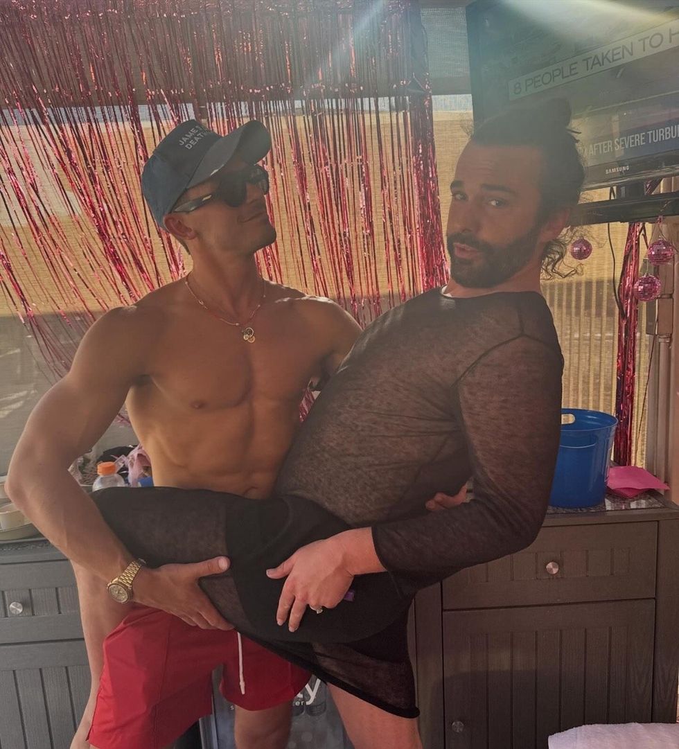 Jonathan Van Ness and Antoni Porowski via Instagram