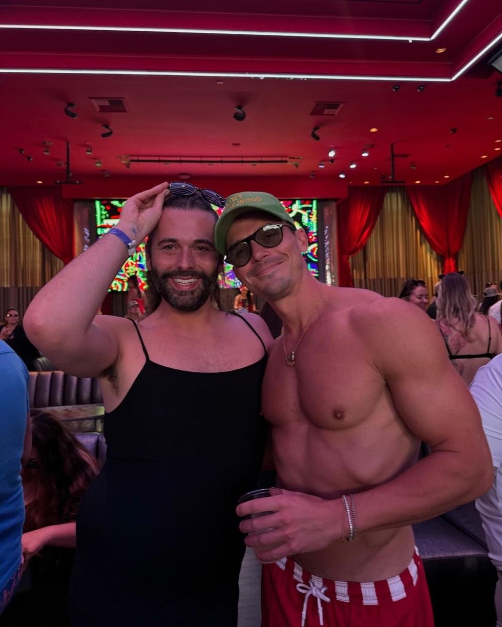 Jonathan Van Ness and Antoni Porowski via Instagram