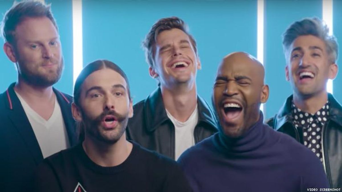 Jonathan Van Ness Can’t Handle that Karamo Met with Mike Pence’s Wife at the White House