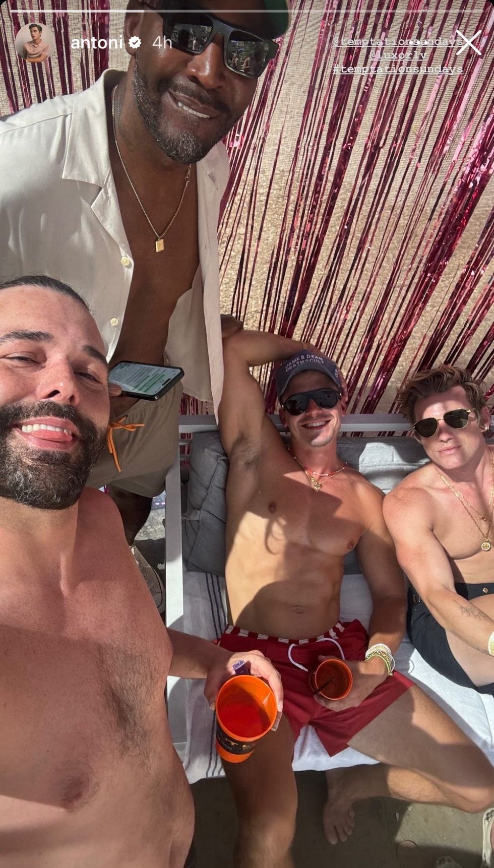 Jonathan Van Ness, Karamo Brown, Antoni Porowski, Jeremiah Brent via Instagram