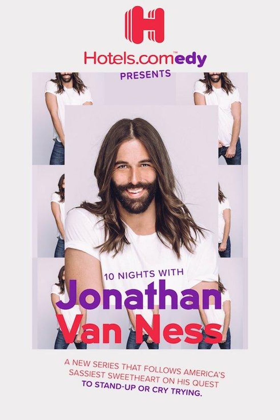 Jonathan Van Ness Takes On Stand-Up Comedy with Hotels.com
