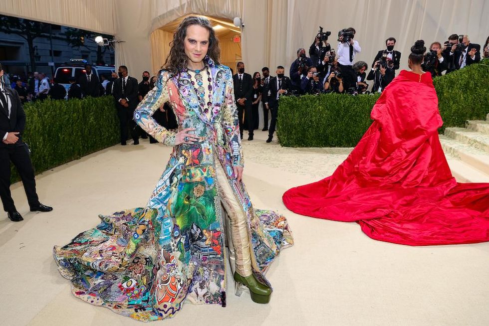 Jordan Roth at the 2021 Met Gala