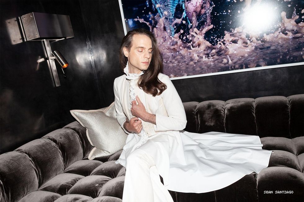 Jordan Roth photographed by Sean Santiago.