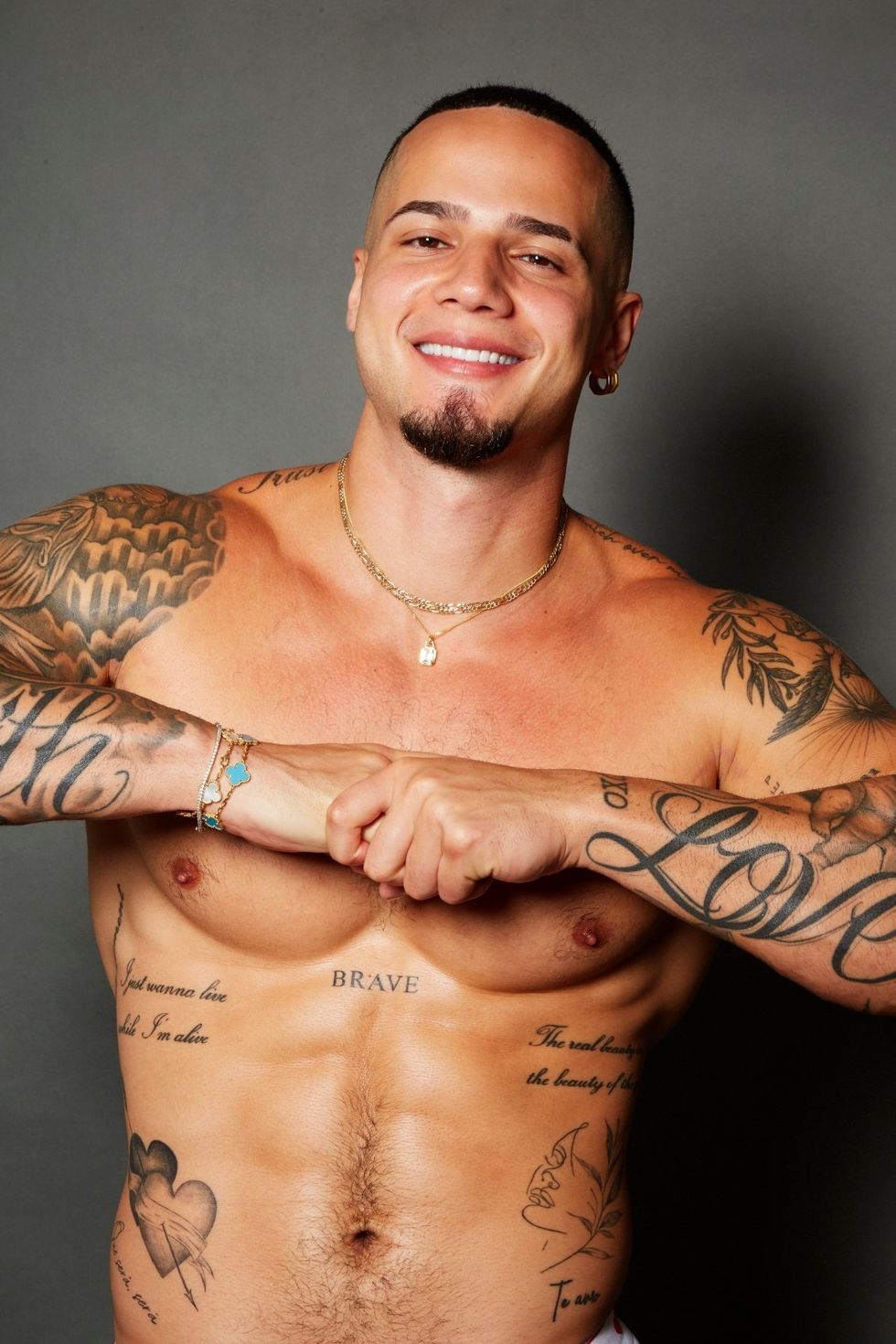 Jordan Torres, aka JT, poses for Bell Soto