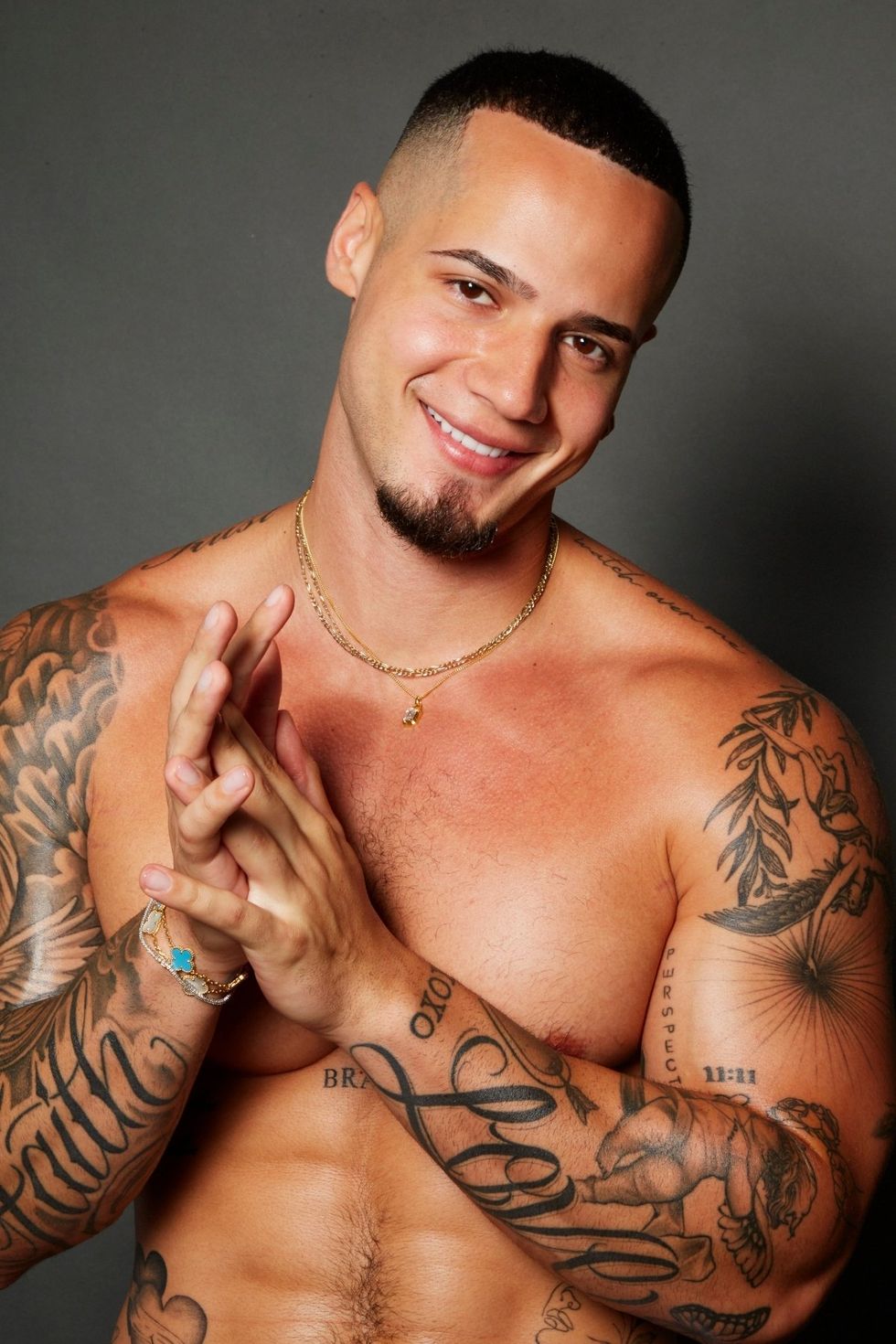 Jordan Torres, aka JT, poses for Bell Soto