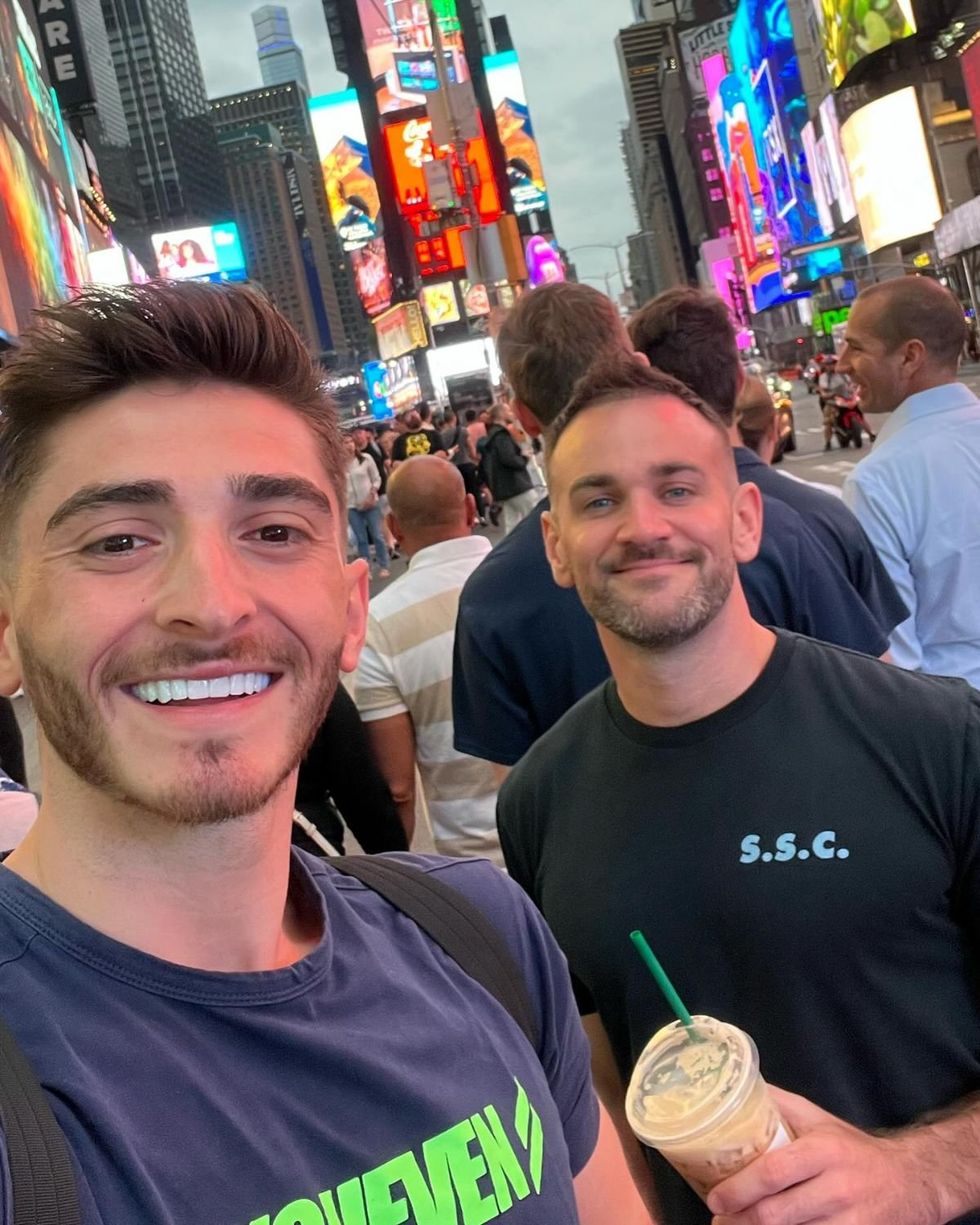 Josh Cavallo and Leighton Morrell