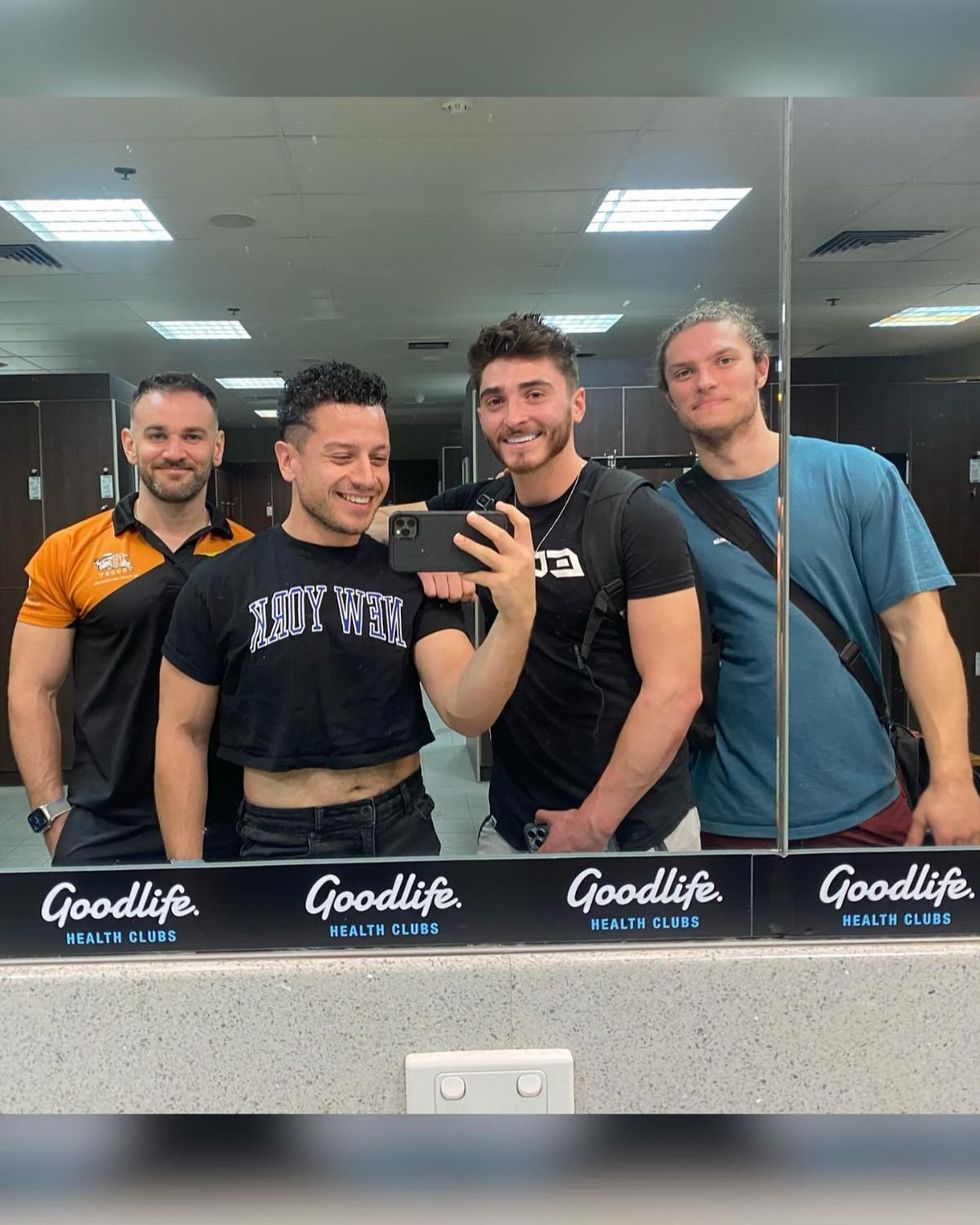 Josh Cavallo and Leighton Morrell