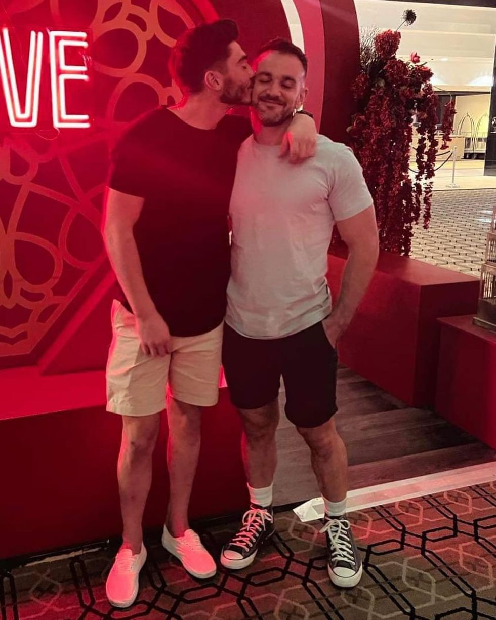 Josh Cavallo and Leighton Morrell