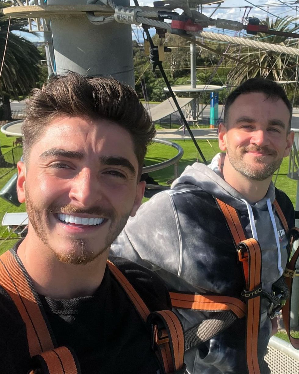 Josh Cavallo and Leighton Morrell