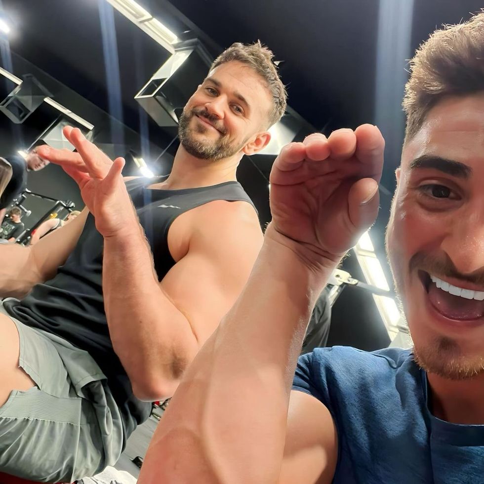 Josh Cavallo and Leighton Morrell