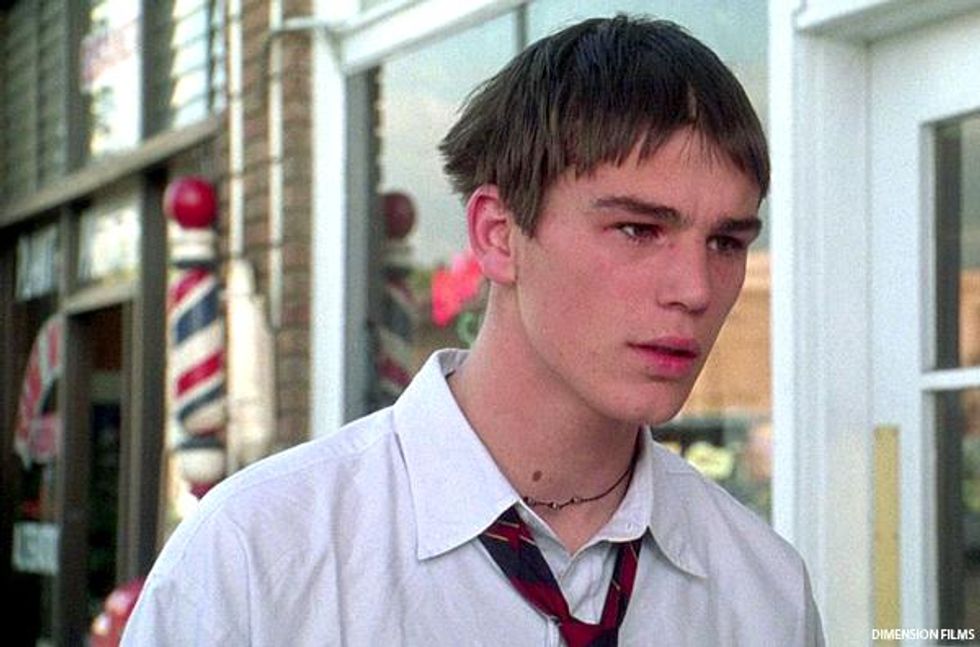 Josh Hartnet as Zeke from 'The Faculty'