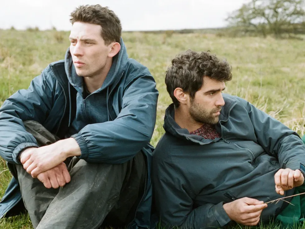 Josh O'Connor and Alec Secareanu in 'God's Own Country'