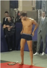 Juan Betancourt strips