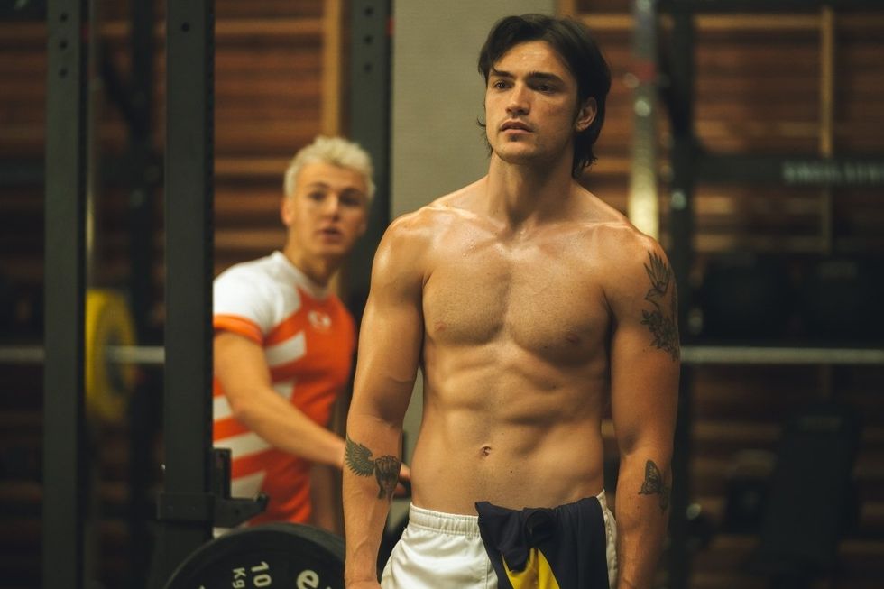 Juan Perales as Sebas Send\u00f3n on Olympo