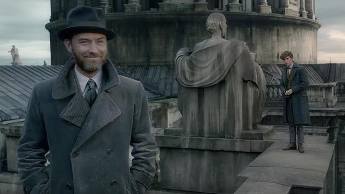 Jude Law Is a Dreamy Dumbledore In the First Trailer for 'Fantastic Beasts: The Crimes of Grindlewald'