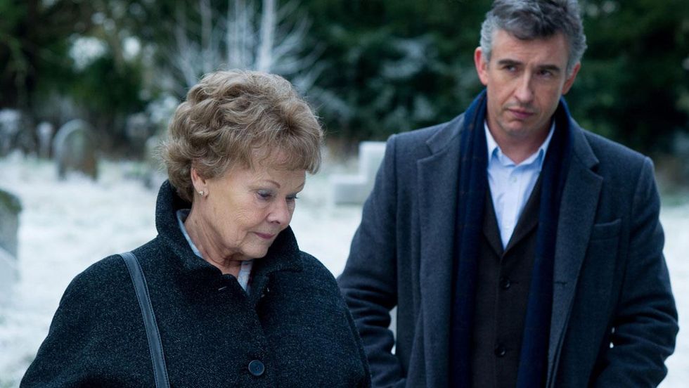Judi Dench and Steve Coogan in Philomena