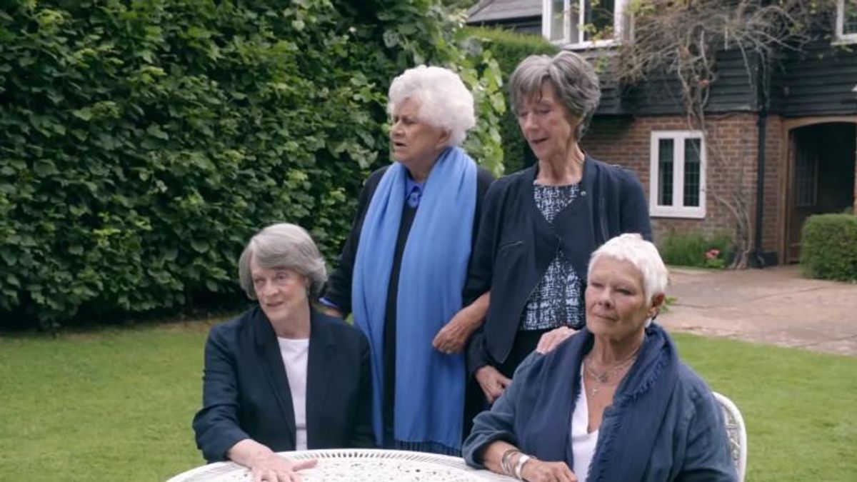 Judi Dench & Maggie Smith Spill the T in 'Tea With the Dames' Trailer