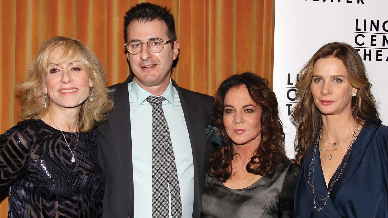 Judith Light, Jon Robin Baitz, Stockard Channing, and Rachel Griffiths