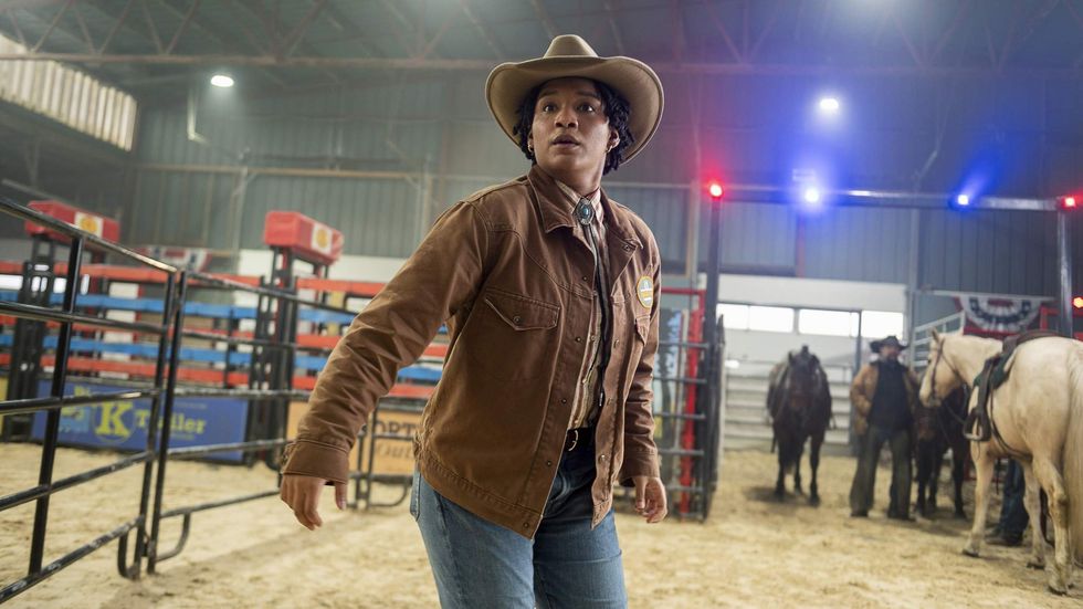 Jules Latimer as Eve Edwards in 'Fire Country' season 4, episode 14 "Why Not Now?"