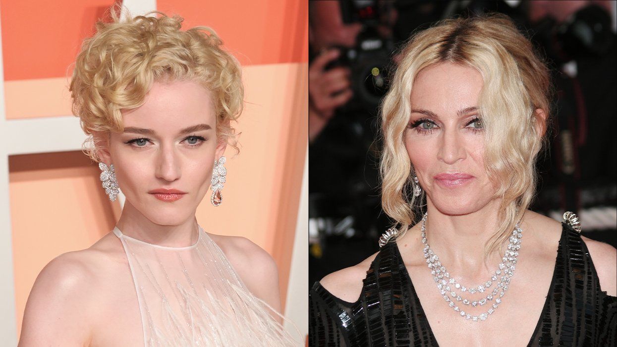 Julia Garner and Madonna