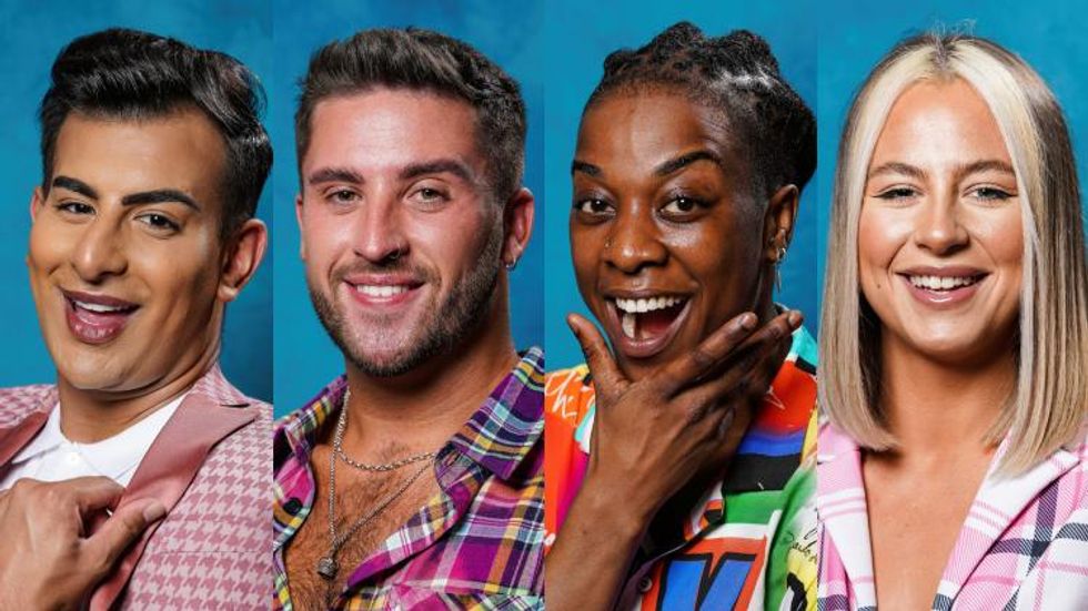 Junaid, Dan, Sin, and Jody on Lovestruck High