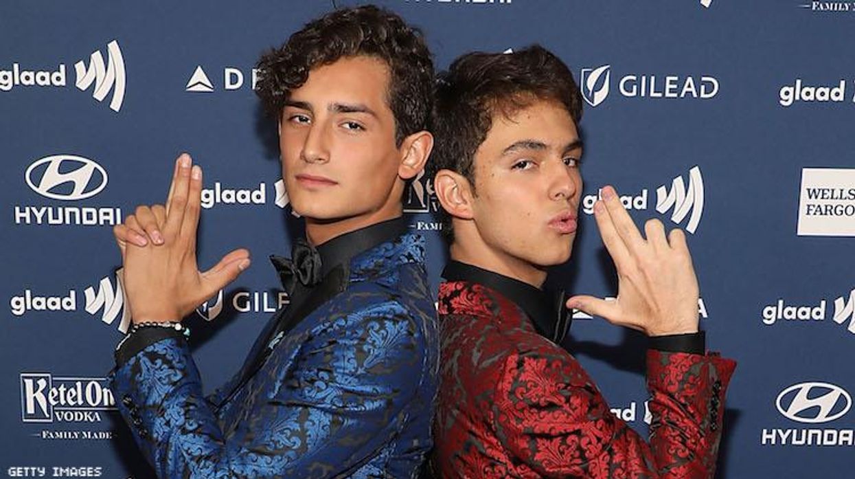 "Juntos el corazón nunca se equivoca" makes TV history with first gay couple leading characters.