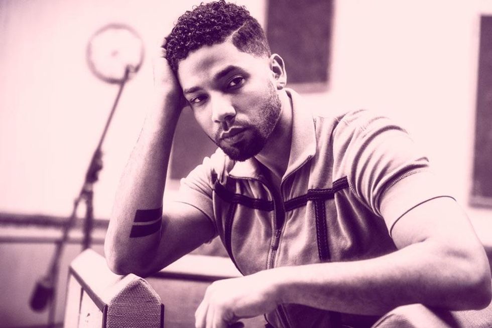 Jussie Smollett in April Issue, Photograph by Michael Muller