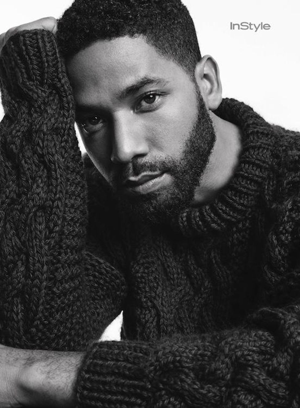 Jussie Smollett InStyle Full Images