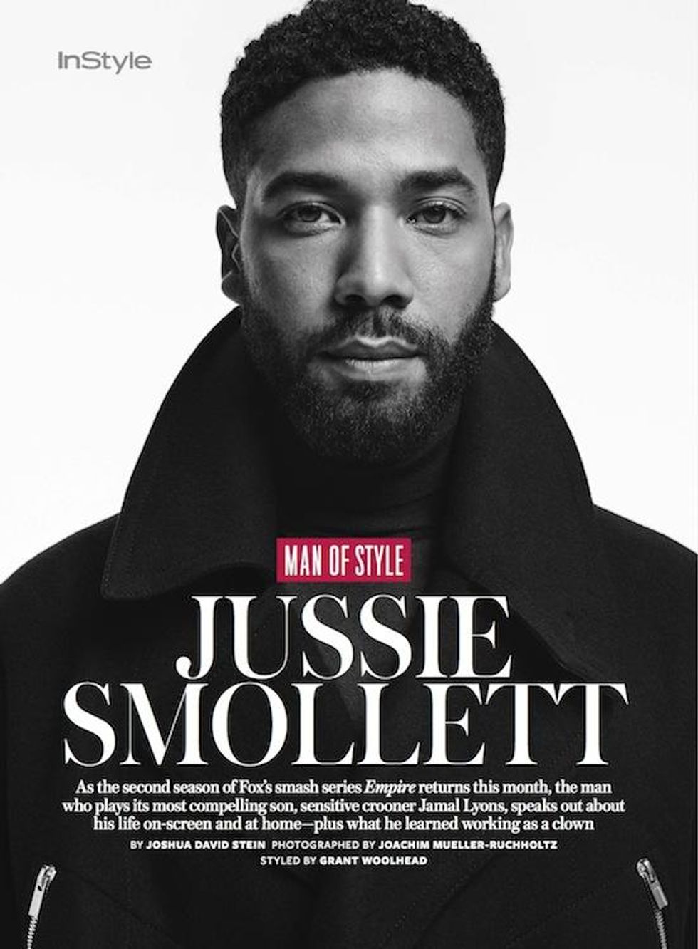 Jussie Smollett InStyle Full Images