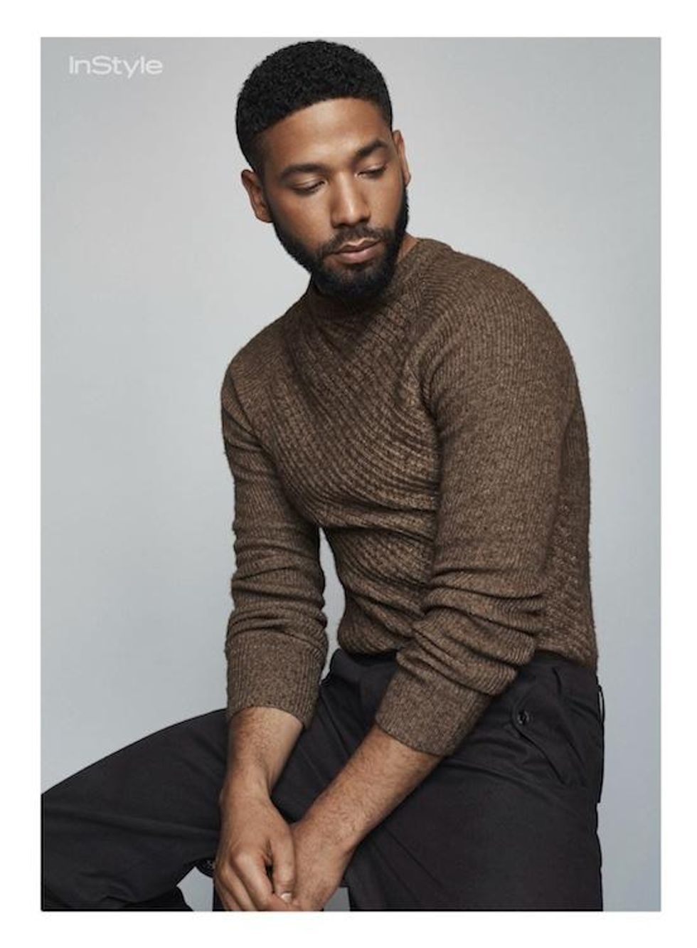 Jussie Smollett InStyle Full Images